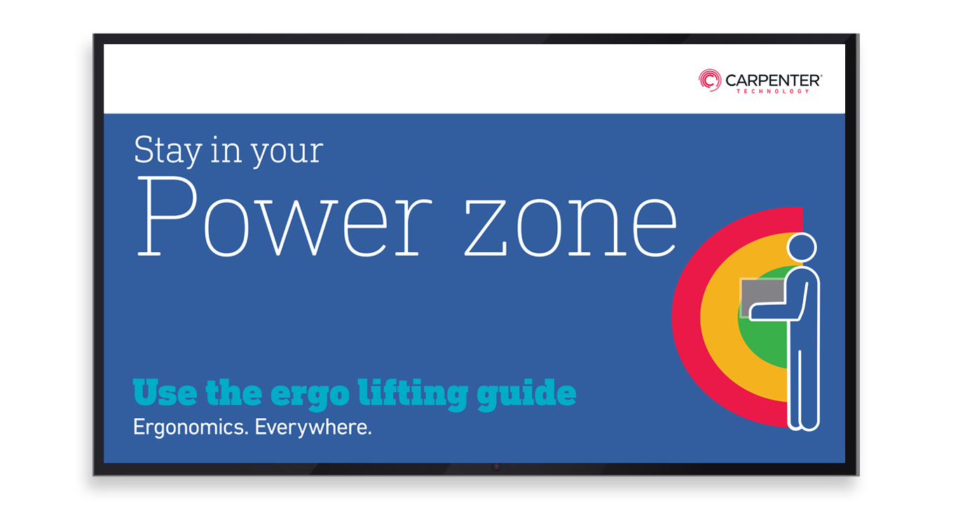 Carpenter Technology ESG Safety Campaigns 2025 Power Zone